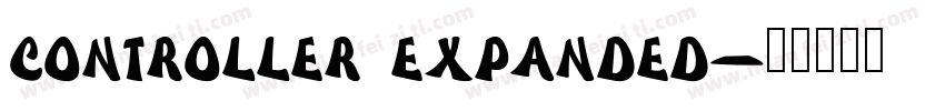 controller expanded字体转换